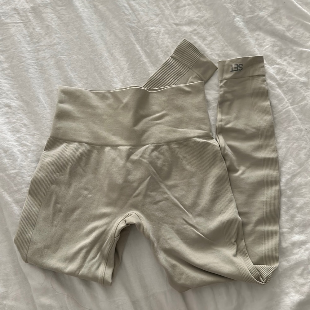 SETACTIVE SCULPTFLEX LEGGING IN OATMILK